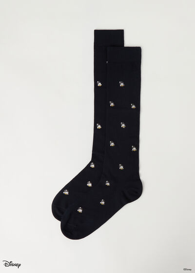 Men’s Disney Scrooge McDuck Print Long Socks
