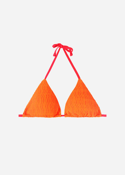 Slide Triangle Bikini Top Mykonos