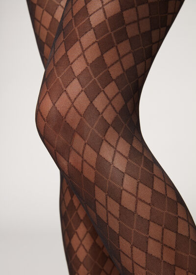 Argyle 50 Denier Sheer Tights