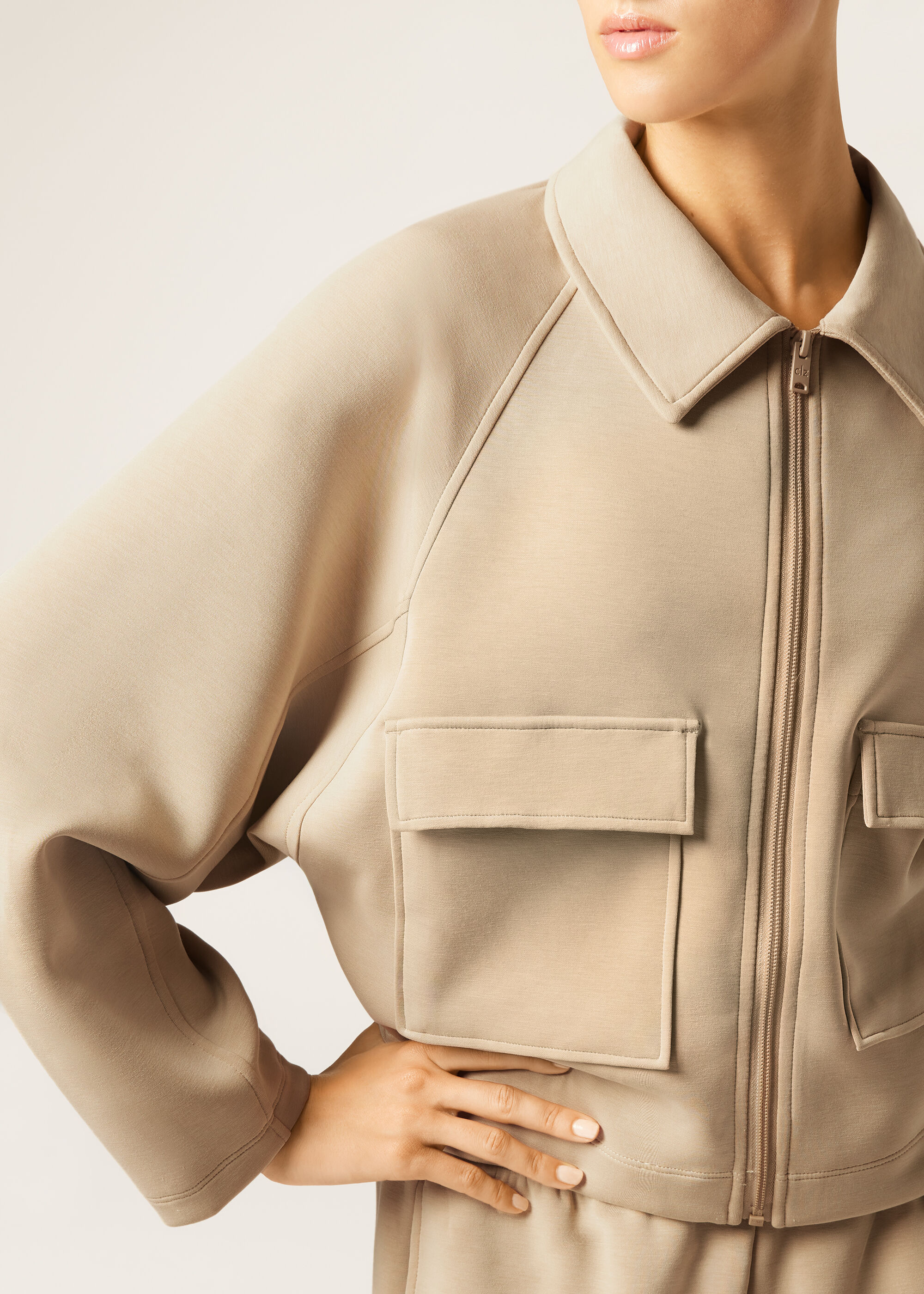 Luxe Lounge Sweatshirt with Pockets