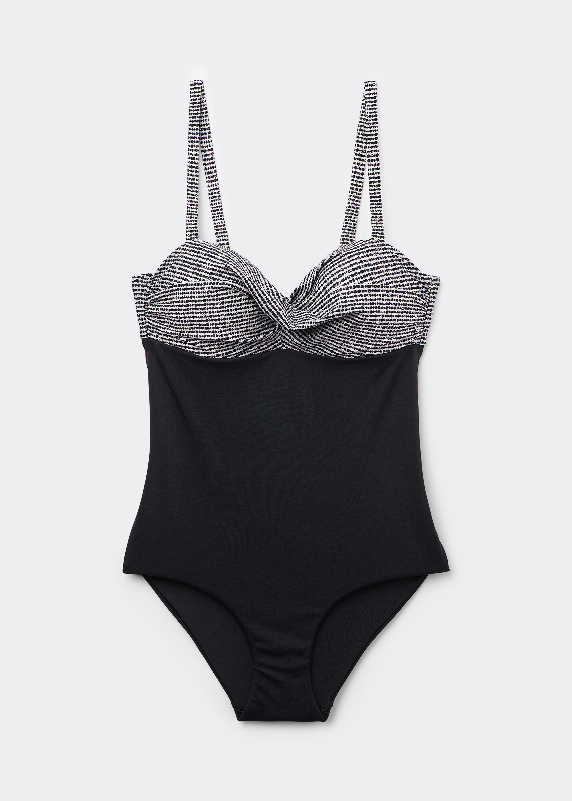 Corrigerend Badpak Black Dots