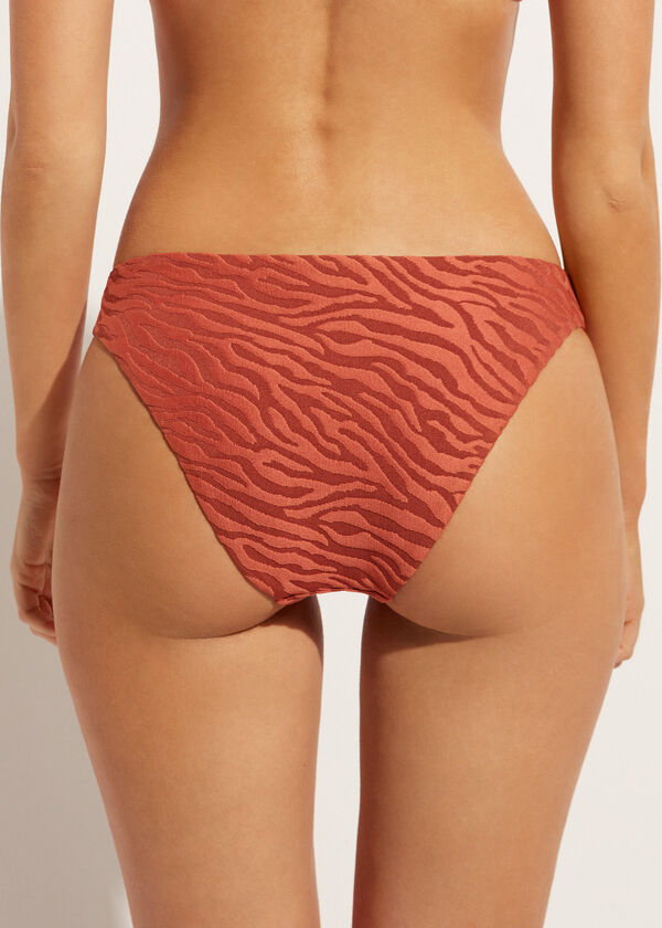 Istanbul Zebra Print Bikini Bottoms