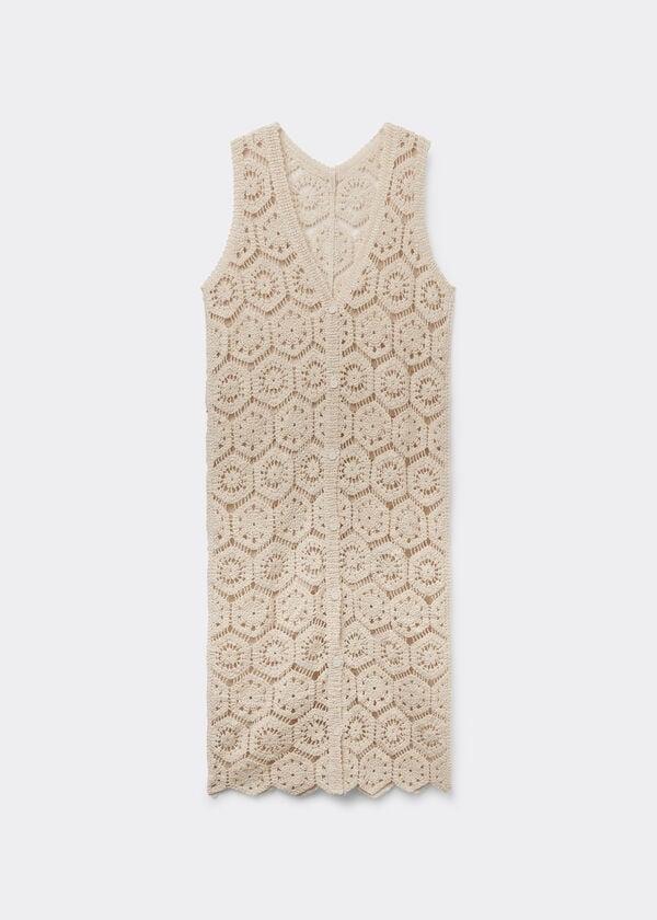 Crochet Maxi Gilet