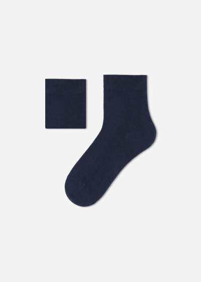 Children's Short Cotton Socks with Fresh Feet Breathable Material