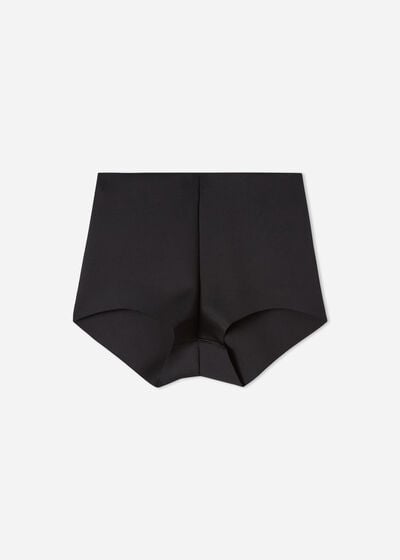 Rastezljive hlače kroja culotte od tkanine soft touch