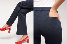 Zvonové Džíny Light Denim Eco