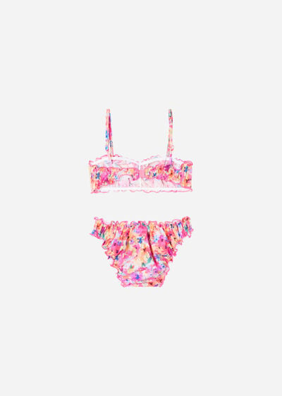 Bikini Girls’ Blurred Flower