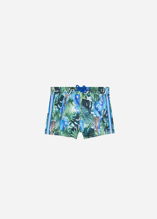 Boys’ Boxer Swim Shorts Ibiza