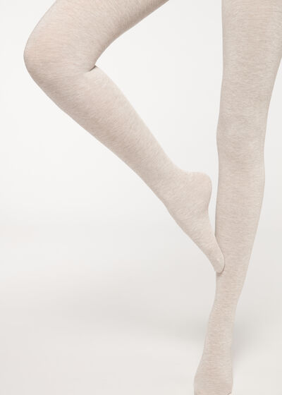 Yumuşak Modal ve Kaşmir Karışımı Külotlu Çorap