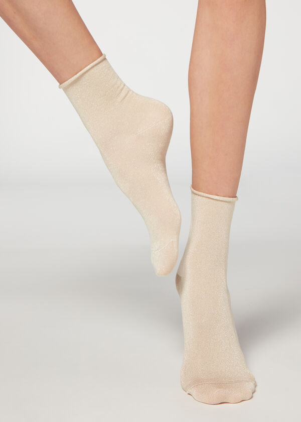 Kratke čarape sa šljokicama