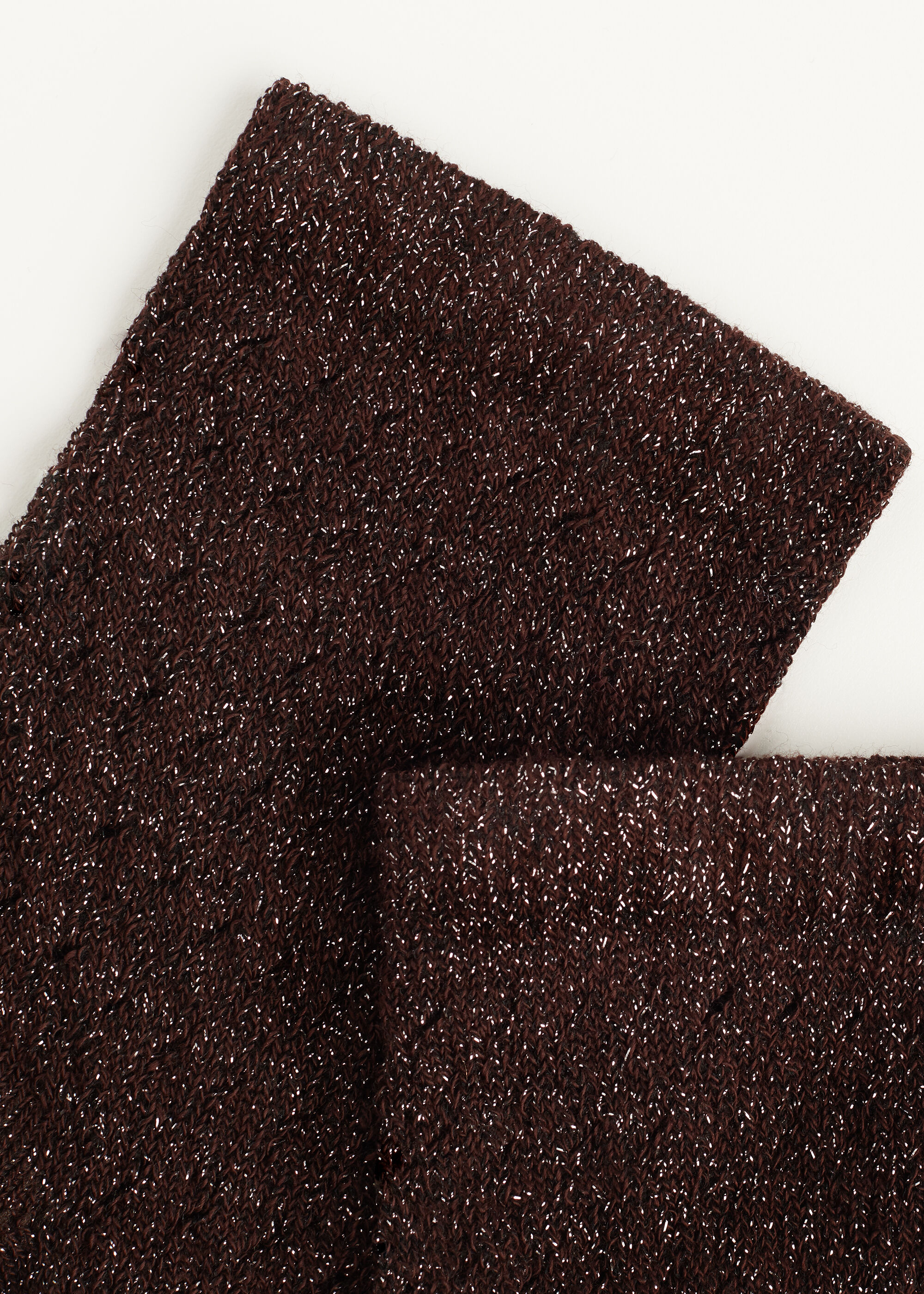 Short Openwork Socks with Glitter