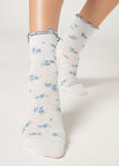 Romantic Cuff Short Eco Socks