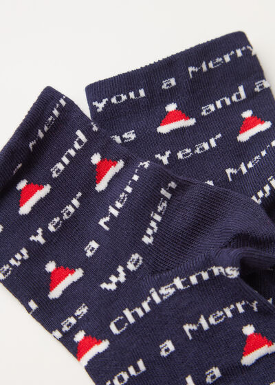 Krátké dětské ponožky z vánoční kolekce Family