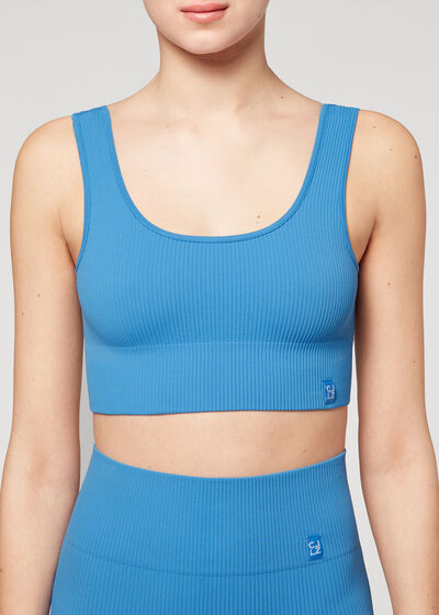 Ribbed Seamless Sport Top