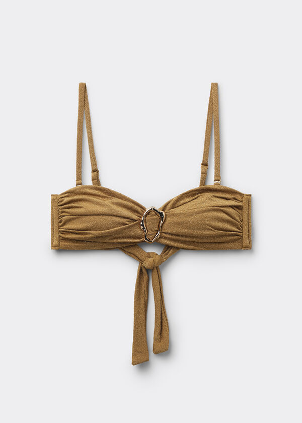 Bandeau Bikini Top Sophisticated Shine