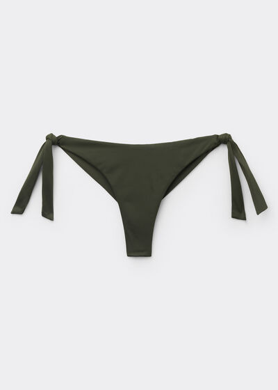Tie Brazilian Bikini Bottoms Premium Sculpt