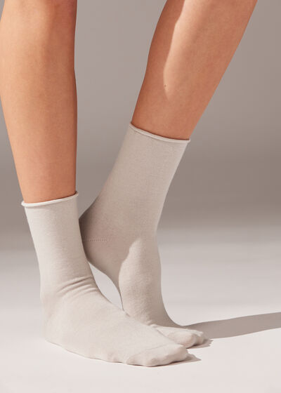 Wool and Cotton Short Socks