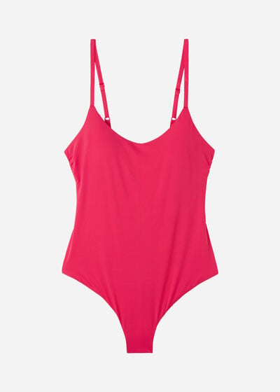 Padded One-Piece Slimming Swimsuit Indonesia