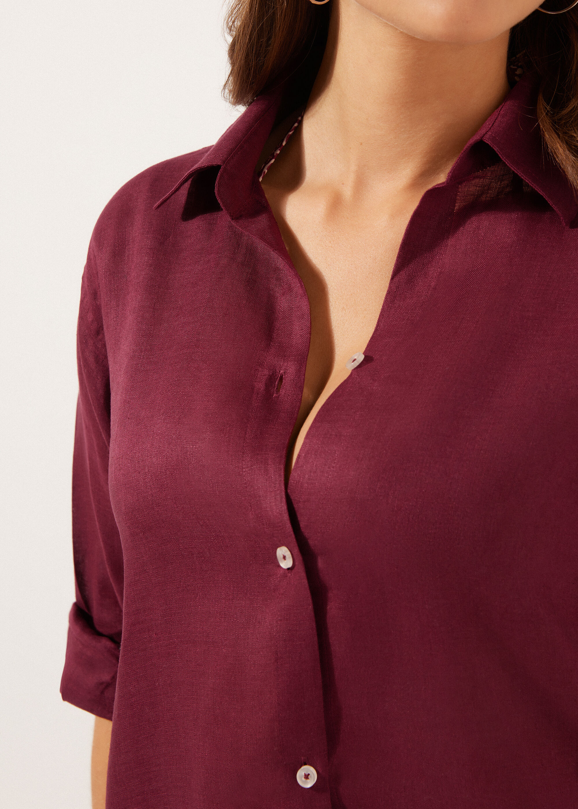 Linen Shirt Dress