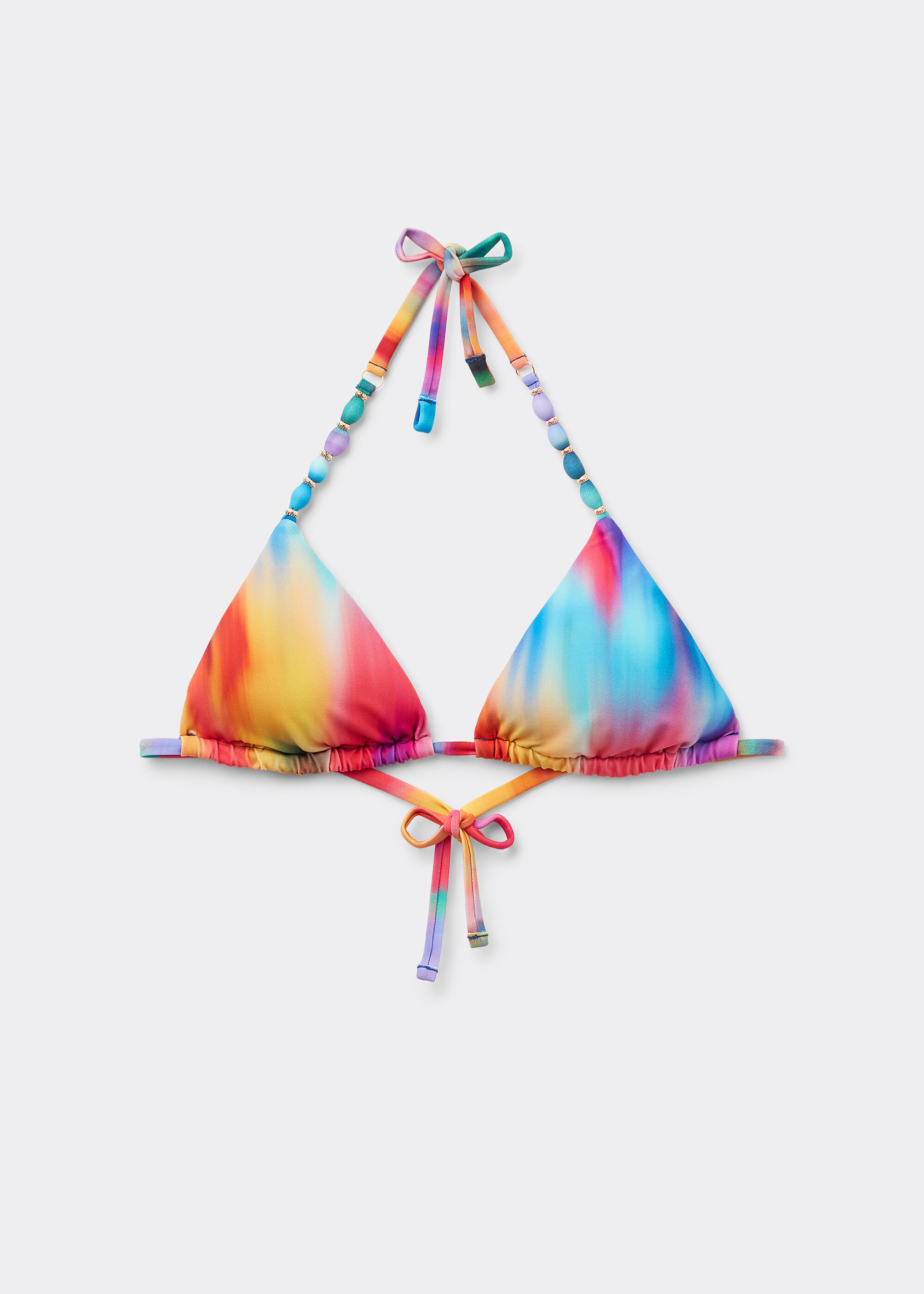 Triangel-Bikinioberteil Rainbow Shades