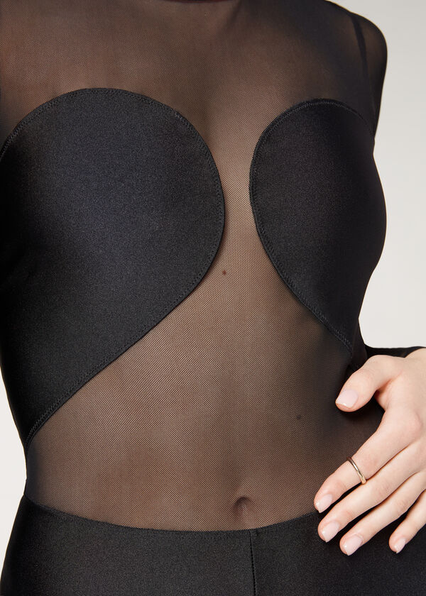 Super Shiny Full Body Tights