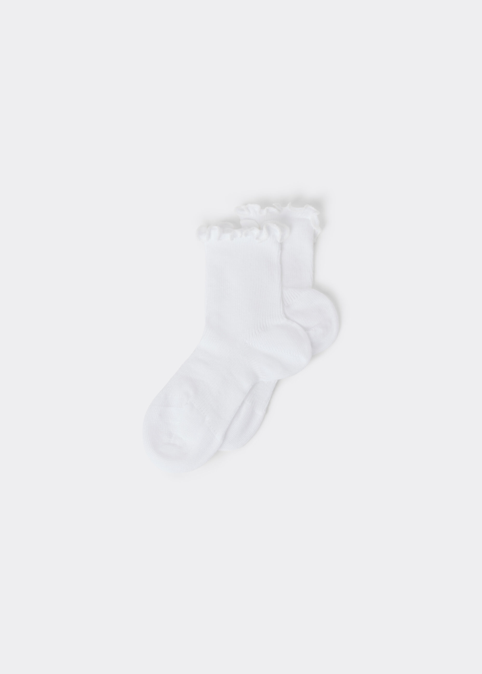Girls’ Ribbed Short Socks