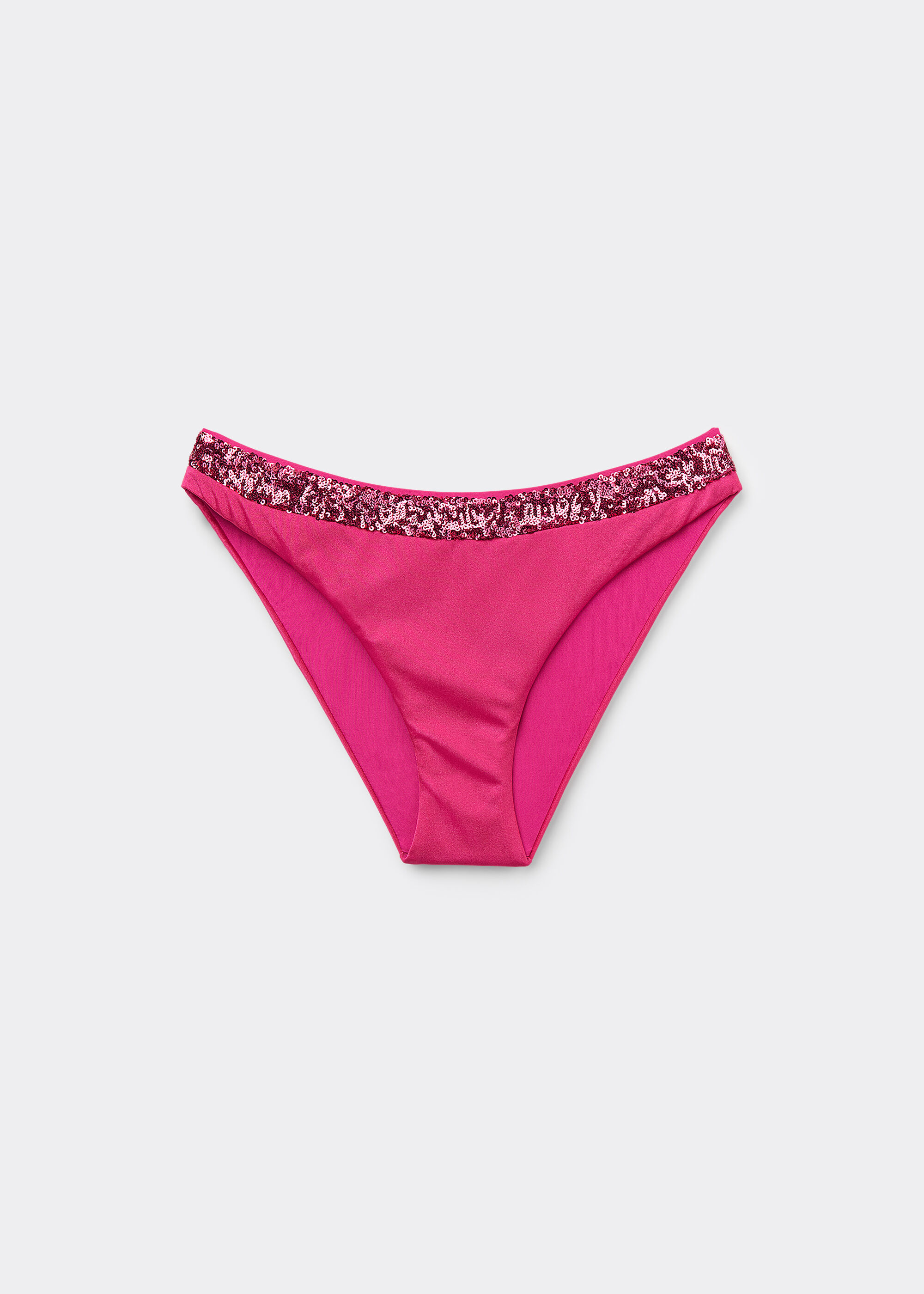 Sequin Bikini Bottoms Glowing Surface