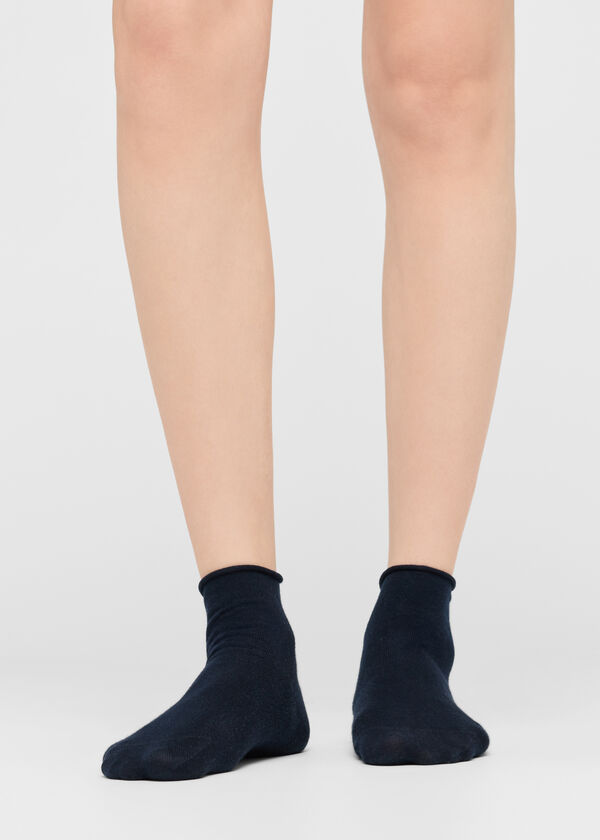 Cotton Bandless Short Socks