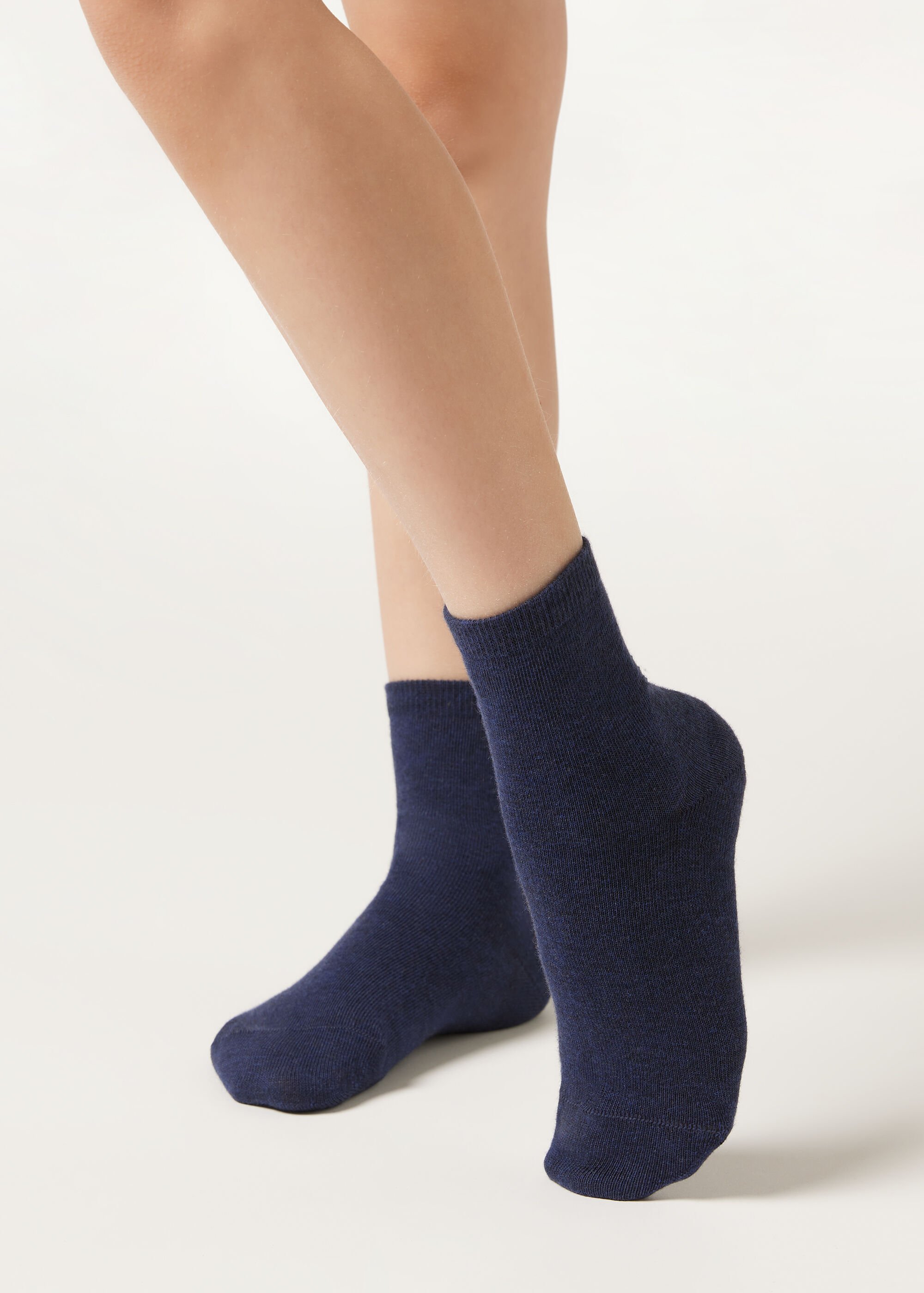 Chaussettes courtes en coton pour fille