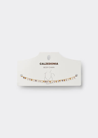 Coloured Gemstone Body Chain