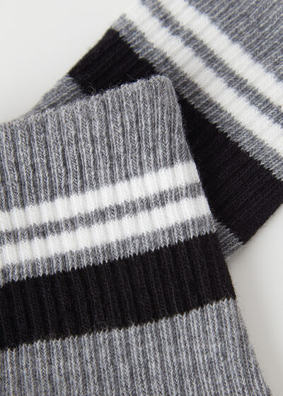 Kurze Socken Bundstreifen für Kinder