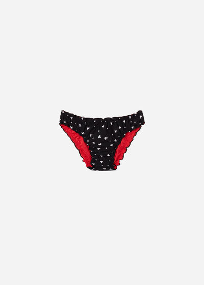 Bikini Bottoms Girls’ Disney Minnie Red Bows