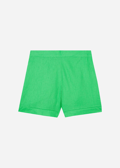 Shorts with Linen