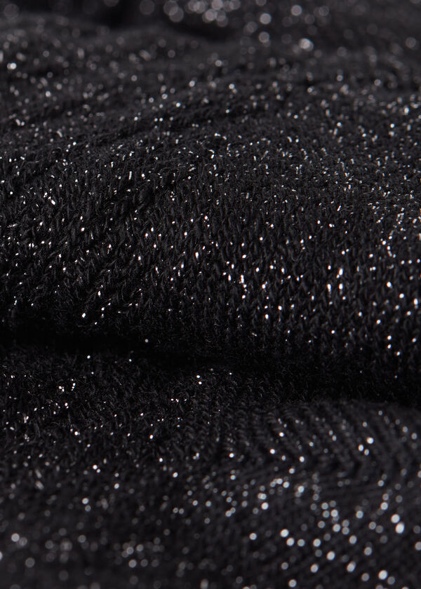 Glitter Openwork Short Socks