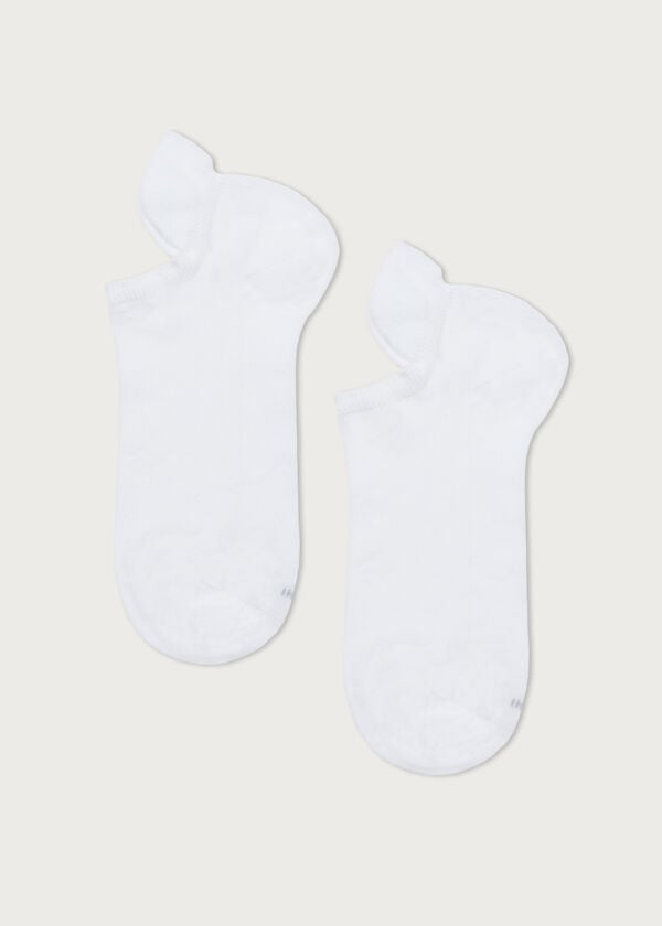 Socquettes invisibles unisexes en coton