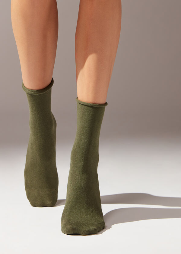 Ankle Socks with Cashmere