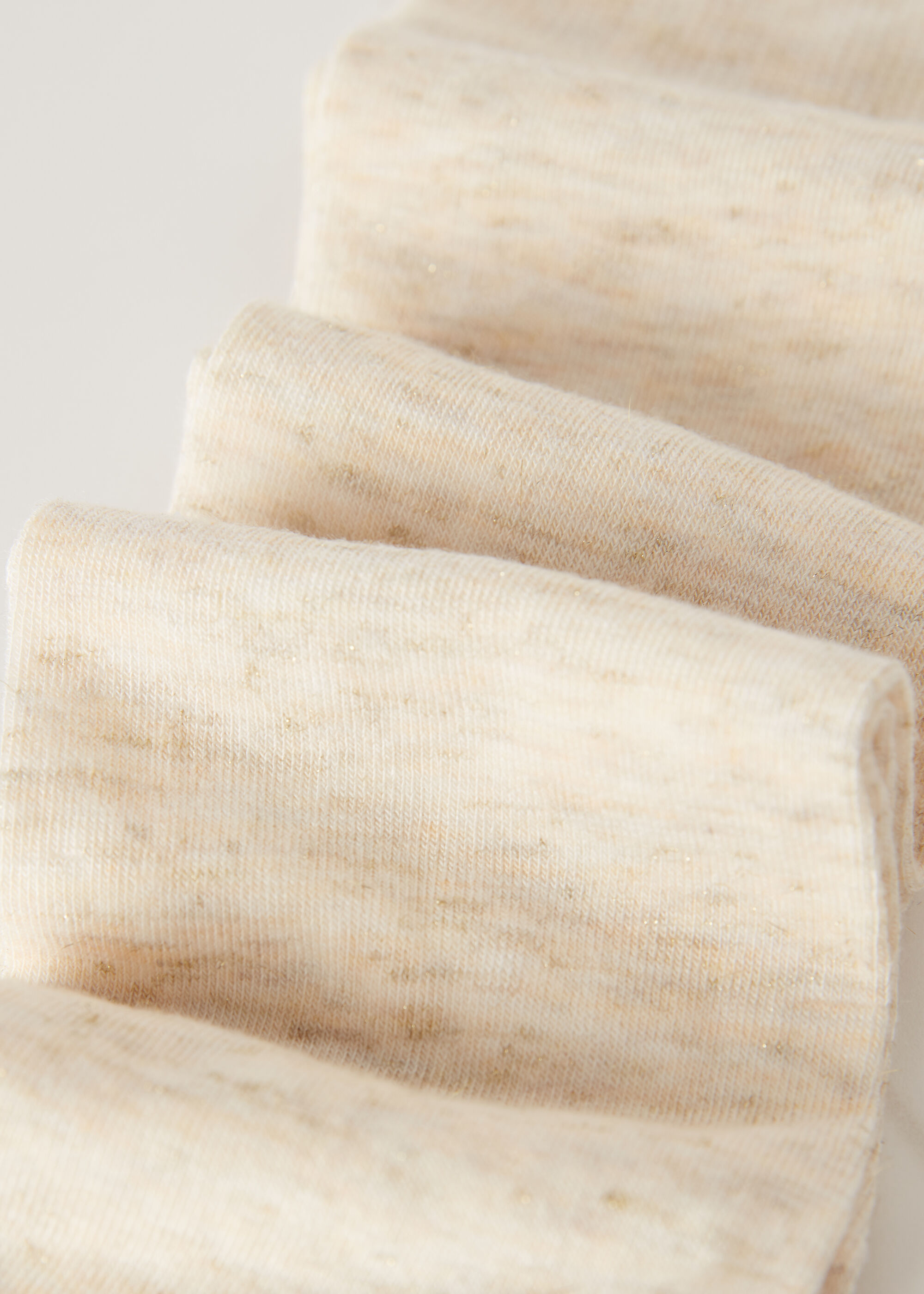 Calze Lunghe con Cashmere e Glitter