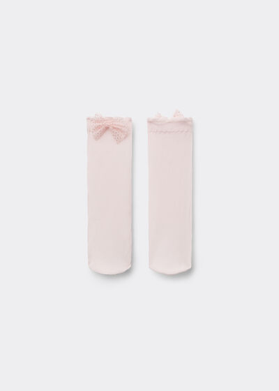 Girls’ Bow Socks