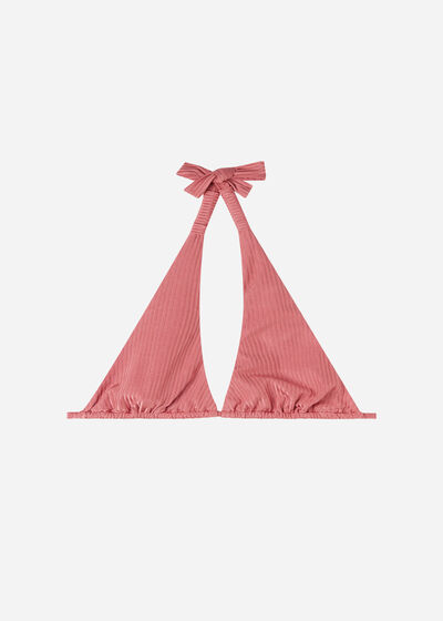 Triangle String Swimsuit Top Biarritz