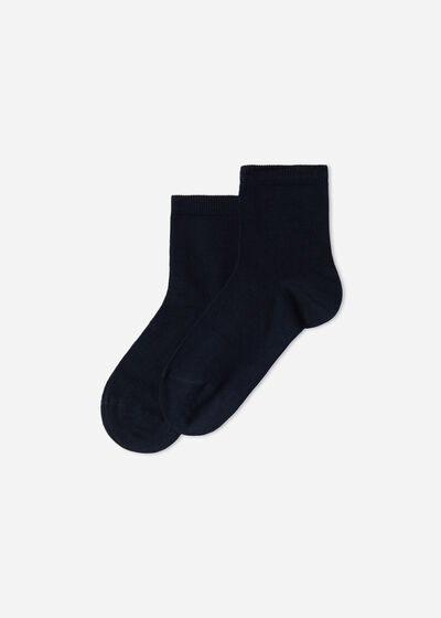 Children's Short Light Cotton Socks