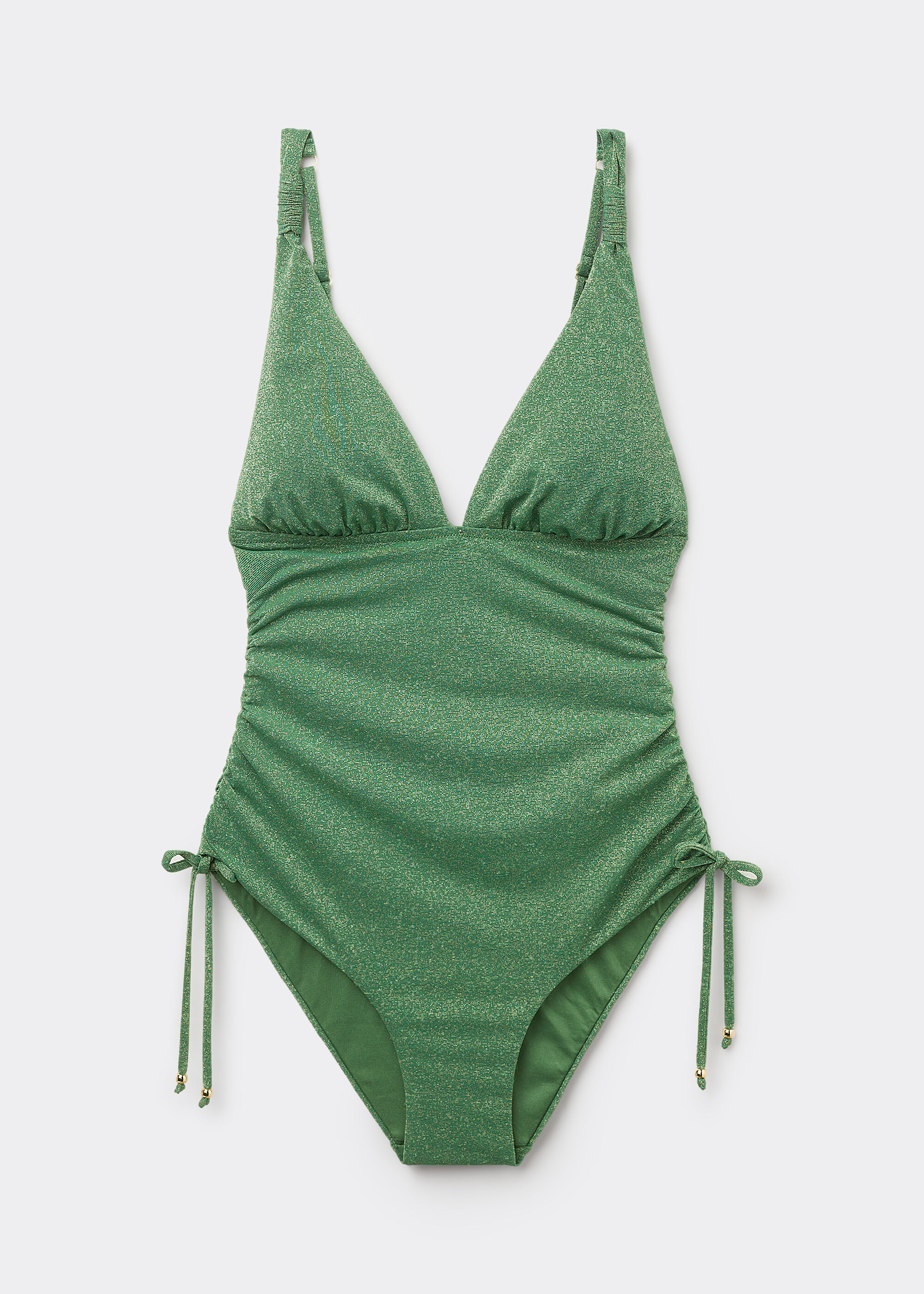 Swimsuit Black Lamè