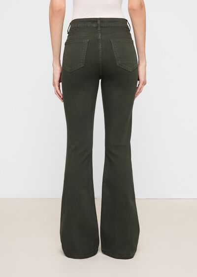 Flared Stretch Jeans