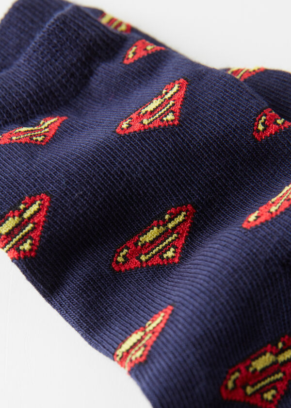 Kids’ Superman Short Socks