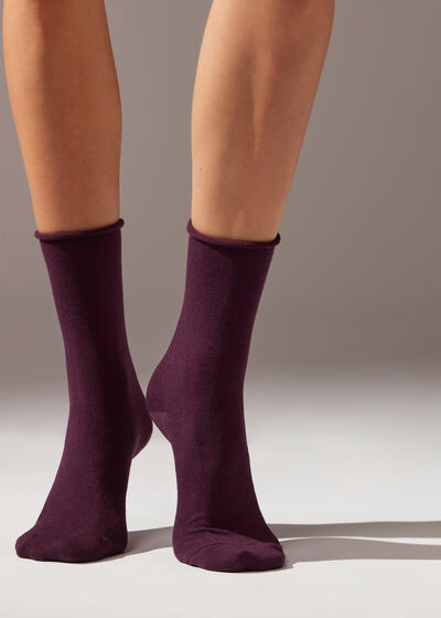 Ankle Socks with Cashmere