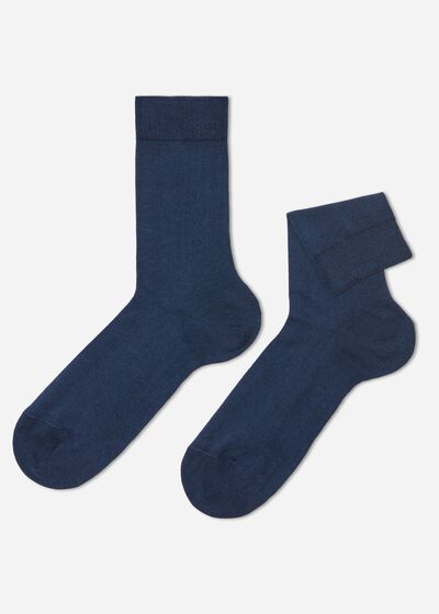 Ανδρικές Κοντές Κάλτσες από Ελαστικό Βαμβάκι