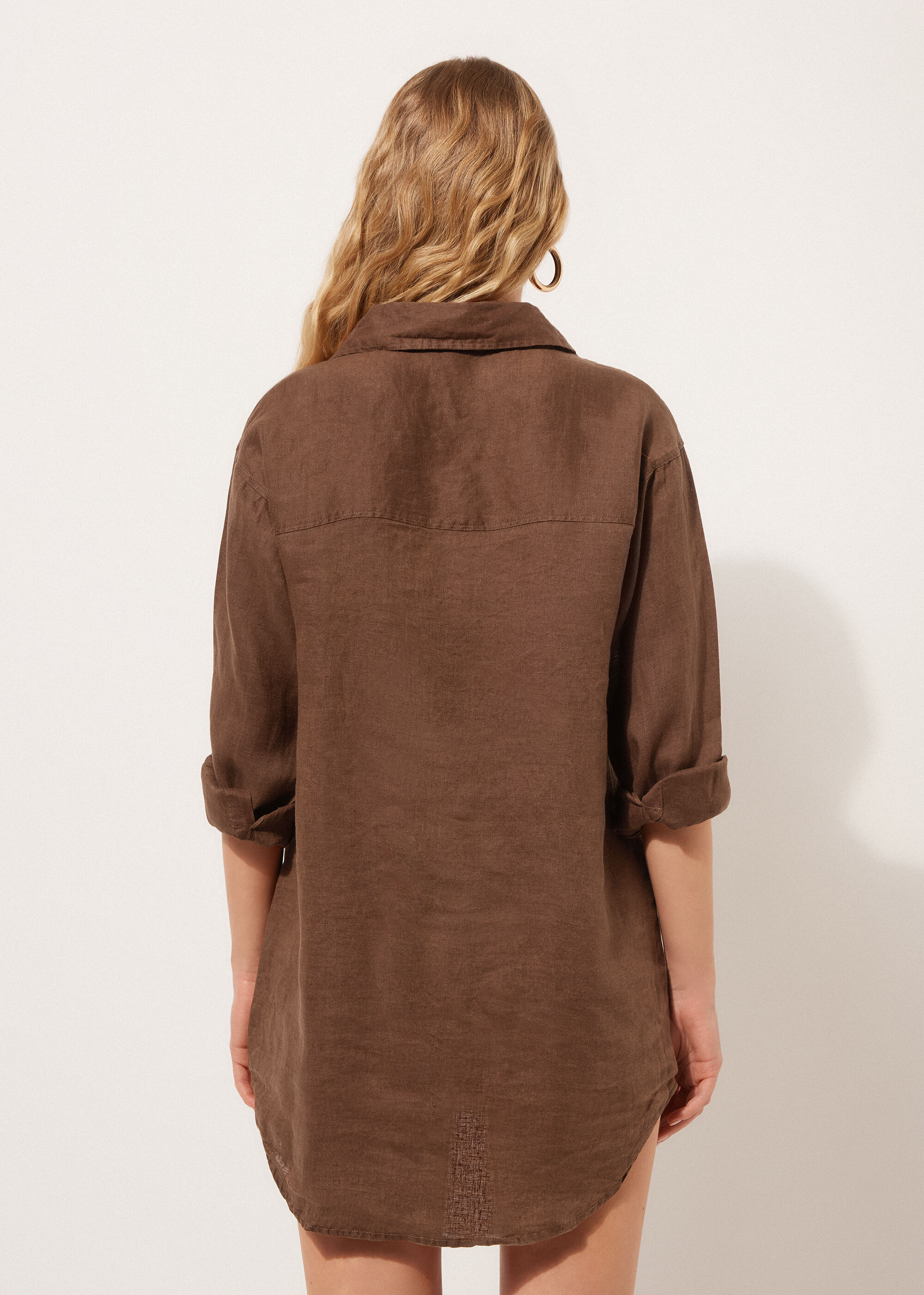 Abito Camicia in Lino