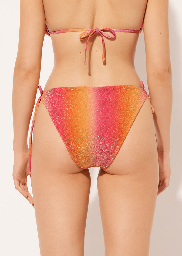 Bikinihose mit schmalen Bändchen Colorful Shades