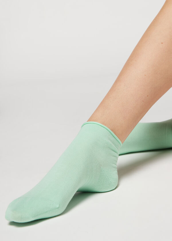 Cotton Bandless Short Socks