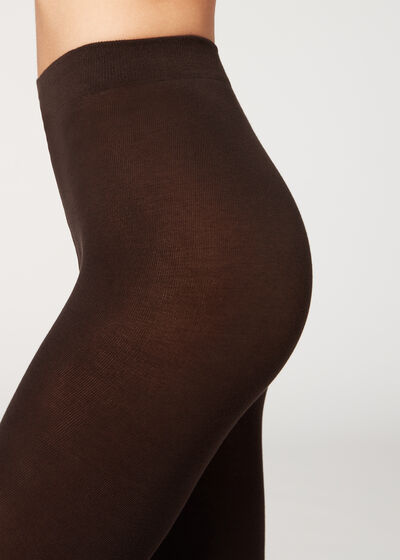 150 Denier Opaque Eco Cotton Tights
