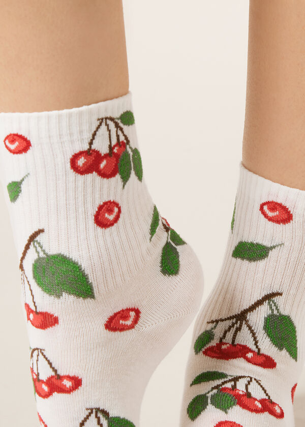 Food-Patterned Socks